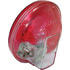 M429R by PETERSON LIGHTING - Incandescent Stop/Turn/Tail, Round, w/ Clear Housing, 4", red, bulk pack