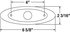 B178-10 by PETERSON LIGHTING - 178-10 Chrome Bezel - Chrome Bezel