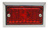 V126R by PETERSON LIGHTING - Incandescent Marker/ Clearance, P2, Rectangular, 3.75"X2.25", red, Viz Pack