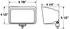 M509 by PETERSON LIGHTING - 509 4"x6" Halogen Work Light - Trap.