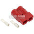 Anderson Power 6331G2 Battery Connector CONNECTOR W/CONTACTS (SB50A #10 RED)