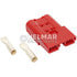 6342G1 by ANDERSON POWER PRODUCTS - CONNECTOR W/CONTACTS (SBX350 2/0 RED)