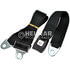 LB-48-BLACK by UNIVERSAL PRODUCTS - Black Lap Seat Belt