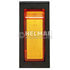 A9891 by ECCO - Rocker Switch - Illuminated, 12 Volt, Amber