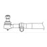 60239-003 by HENDRICKSON - Tie Rod Assembly - 4.25" Drop - 250 Ackermann