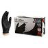 GPNB46100 by AMMEX GLOVES - Gloveplus Powder Free Textured Black Nitrile Gloves - Large