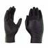 GPNB46100 by AMMEX GLOVES - Gloveplus Powder Free Textured Black Nitrile Gloves - Large