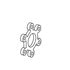 Haldex RF994074 FAN SPACER