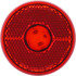 MCL0039RBB by OPTRONICS - Red marker/clearance light with reflex