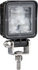 TLL52FB by OPTRONICS - Square LED work light, flood beam, black housing, 12-24V (Representative Image)