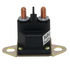 852-1221-210-50 by TROMBETTA - Plastic DC Contactor Solenoid - Grounded, 10-32 Stud+Spade, 1/4-20 Stud, 12V, Standard Base Bracket, Intermittent Duty