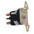 852-1221-210-50 by TROMBETTA - Plastic DC Contactor Solenoid - Grounded, 10-32 Stud+Spade, 1/4-20 Stud, 12V, Standard Base Bracket, Intermittent Duty
