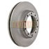 E-11311 by EUCLID - Disc Brake Rotor - 15.38 in. Outside Diameter, Hat Shaped Rotor