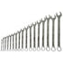 99550 by PLATINUM - 17 Pc. Professional SAE Long Pattern Wrench Set