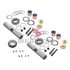 R201615 by MERITOR - Steering King Pin Kit - Composite Bushing, 1.794" Diameter, 9.016" Length, Double Draw Key