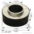 M20306 by AUTOMANN - Cab Pivot Bushing, Cabin Mount Bushing for Peterbilt