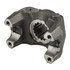 6-4-4601-1R by WORLD AMERICAN - 1710 1/2 Round Series Differential End Yoke - 2.344" Diameter, 16" Spline, Standard