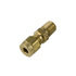 84001 by WORLD AMERICAN - Air Brake Air Line Connector Fitting - Brass, 1/8"-1/16"NPTF Thread