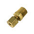 84002 by WORLD AMERICAN - Air Brake Air Line Connector Fitting - Brass, 1/8"-1/8"NPTF Thread