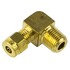 85001 by WORLD AMERICAN - Air Brake Air Line Elbow - Brass, 5/32" Tube, 1/8" NPTF Thread, 90 degree, Male