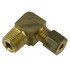 85002 by WORLD AMERICAN - Air Brake Air Line Elbow - Brass, 1/8" Tube, 1/8" NPTF Thread, 90 degree, Male