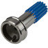 6.5-40-201R by WORLD AMERICAN - Drive Shaft Stub Shaft - 3" Spline Dia., 16" Spline, 4.5" Tube Size, 4.5" Spline Length