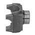 6.5-4-3721-1R by WORLD AMERICAN - 1810 1/2 Round Series Differential End Yoke - 2.39" Diameter, 46" Spline, Standard