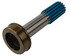 6-40-621R by WORLD AMERICAN - Drive Shaft Stub Shaft - 2.5" Spline Dia., 16" Spline, 4.5" Tube Size, 4" Spline Length