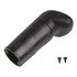 A6910R by WORLD AMERICAN - Manual Transmission Shift Knob - Black, with Gray Switch, for 10 Speed