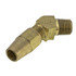 WA01-5257 by WORLD AMERICAN - Air Brake Fitting - Brass, 45 Degree Elbow