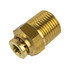 WA01-5804 by WORLD AMERICAN - Air Brake Air Line Connector Fitting - Brass, 1/4" Tube Dia., 3/8" Pipe Thread, Male