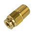 WA01-5803 by WORLD AMERICAN - Air Brake Air Line Connector Fitting - Brass, 1/4" Tube Dia., 1/4" Pipe Thread, Male