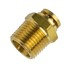 WA01-5808 by WORLD AMERICAN - Air Brake Air Line Connector Fitting - Brass, 3/8" Tube Dia., 1/2" Pipe Thread, Male