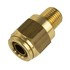 WA01-5809 by WORLD AMERICAN - Air Brake Air Line Connector Fitting - Brass, 1/2" Tube Dia., 1/4" Pipe Thread, Male