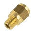 WA01-5809 by WORLD AMERICAN - Air Brake Air Line Connector Fitting - Brass, 1/2" Tube Dia., 1/4" Pipe Thread, Male