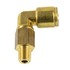 WA01-5818 by WORLD AMERICAN - Air Brake Air Line Elbow - Brass, 3/8" Tube Dia.-1/8" Pipe Thread, Male, Push-In