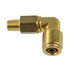 WA01-5818 by WORLD AMERICAN - Air Brake Air Line Elbow - Brass, 3/8" Tube Dia.-1/8" Pipe Thread, Male, Push-In