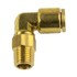 WA01-5819 by WORLD AMERICAN - Air Brake Air Line Elbow - Brass, 3/8" Tube Dia.-1/4" Pipe Thread, Male, Push-In