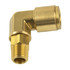 WA01-5822 by WORLD AMERICAN - Air Brake Air Line Elbow - Brass, 1/2" Tube Dia.-1/4" Pipe Thread, Male, Push-In