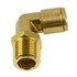 WA01-5824 by WORLD AMERICAN - Air Brake Air Line Elbow - Brass, 1/2" Tube Dia.-1/2" Pipe Thread, Male, Push-In