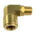 WA01-5825 by WORLD AMERICAN - Air Brake Air Line Elbow - Brass, 5/8" Tube Dia.-3/8" Pipe Thread, Male, Push-In