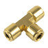 WA01-5835 by WORLD AMERICAN - BRASS PLC UNION TEE 1/2"