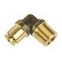 WA01-5839 by WORLD AMERICAN - Air Brake Air Line Elbow - Brass, 1/4" Tube Dia.-3/8" Pipe Thread, 90 Degree, Male