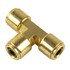 WA01-5835 by WORLD AMERICAN - Air Brake Air Line Tee - Brass, 1/2 in. Tube Diameter, Push-In