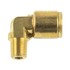 WA01-5840 by WORLD AMERICAN - Air Brake Air Line Elbow - Brass, 3/8" Tube Dia.-1/8" Pipe Thread, 90 Degree, Male