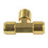 WA01-5835 by WORLD AMERICAN - BRASS PLC UNION TEE 1/2"