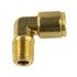 WA01-5841 by WORLD AMERICAN - Air Brake Air Line Elbow - Brass, 3/8" Tube Dia.-1/4" Pipe Thread, 90 Degree, Male