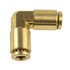 WA01-5846 by WORLD AMERICAN - Air Brake Air Line Elbow - Brass, 1/4" Tube Diameter, Union,Push-In