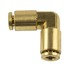 WA01-5846 by WORLD AMERICAN - Air Brake Air Line Elbow - Brass, 1/4" Tube Diameter, Union,Push-In