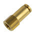 WA01-5849 by WORLD AMERICAN - Air Brake Air Line Connector Fitting - Brass, 1/4"-1/8" Tube Diameter, Female Connector